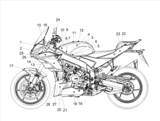 Εικόνα της ΑΥΤ/ΤΟ ΠΛΑΚΑΣ ΤΙΜ APRILIA RS250-RS 660-AP8157770