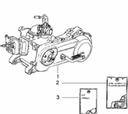 Εικόνα της ΣΕΤ ΦΛΑΝΤΖΕΣ SCOOTER 125 2Τ (RUN FX-HEX)-4947076