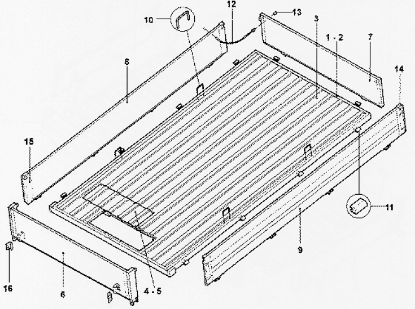 Εικόνα της ΚΛΕΙΣΤΡΟ ΚΑΡΟΤΣΑΣ PORTER MAXXI Μ.ΑΡ-Π.ΔΕ-B000280