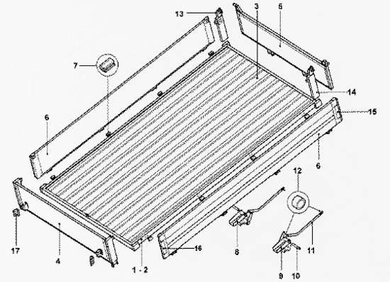 Εικόνα της ΚΛΕΙΣΤΡΟ ΚΑΡΟΤΣΑΣ PORTER MAXXI Μ.ΔΕ-Π.ΑΡ-B000281