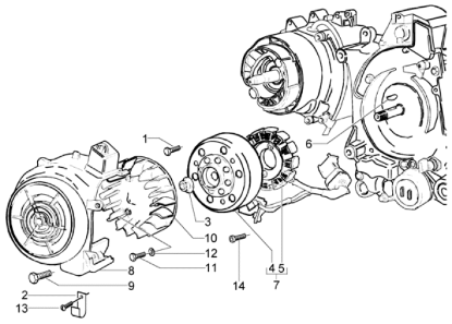 Εικόνα της ΒΟΛΑΝ VESPA EΤ4 4Τ 150 ΚΟΜΠΛΕ-826484
