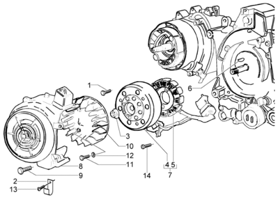 Εικόνα της ΒΟΛΑΝ VESPA EΤ4 4Τ 150 ΚΟΜΠΛΕ-826484