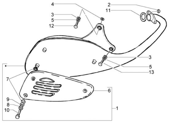 Εικόνα της ΕΞΑΤΜΙΣΗ FLY 125/150 4T E3 ΜΥ08 ΚΟΜΠΛΕ-880747