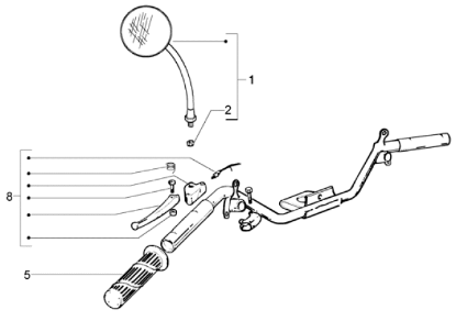 Εικόνα της ΜΑΝΕΤΑ ΑΡ VESPA ΕT4-ET2-LIB-564642