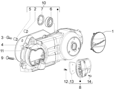 Εικόνα της ΚΑΠΑΚΙ ΑΕΡΑΓ VESPA GT 200-620553