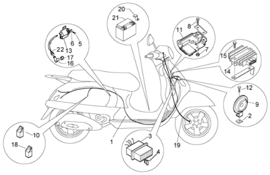 Εικόνα της ΗΛΕΚΤΡΟΝΙΚΗ RUN VX-FL125-BEV125 CDI 125c-584702