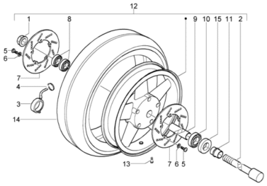 Εικόνα της ΕΛΑΣΤΙΚΟ MICHELIN 120/70-14 55S CITY GR2-CM319111