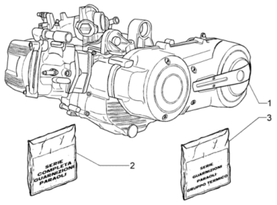 Εικόνα της ΣΕΤ ΦΛΑΝΤΖΕΣ+ΤΣΙΜ SCOOTER 500-497091