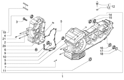 Εικόνα της ΚΑΡΤΕΡ SCOOTER 400-500 CAT2 Ν.Μ-CM1568025002