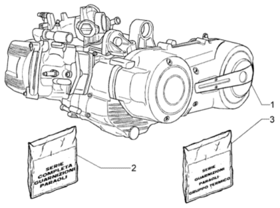 Εικόνα της ΣΕΤ ΦΛΑΝΤΖΕΣ+ΤΣΙΜ SCOOTER 500-497091