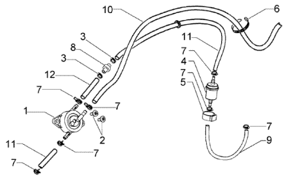 Εικόνα της ΒΑΛΒΙΔΑ ΑΝΕΠΙΣΤΡΟΦΗ BEV-VESPA GT-X8-TYP-AP8104594