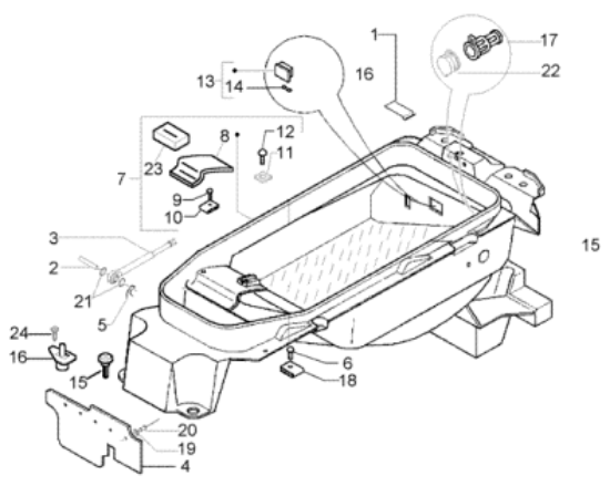 Εικόνα της ΒΑΣΗ ΑΝΑΠΤΗΡΑ SCOOTER ΚΟΜΠΛΕ-294770