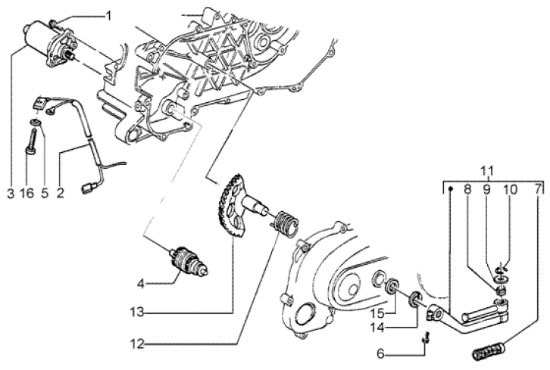 Εικόνα της ΜΙΖΑ SCOOTER 50cc 2T CIF-KR070040