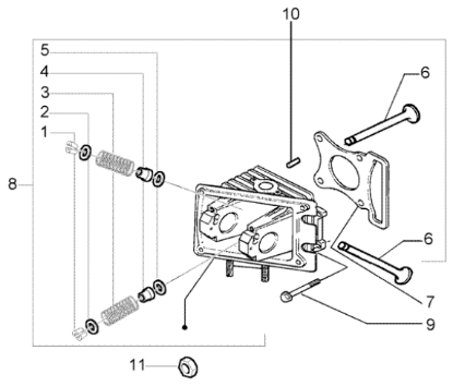 Εικόνα της ΒΑΛΒΙΔΑ ΕΞΑΓΩΓΗΣ SCOOTER 50 4T 2V 16,11-969239