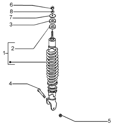 Εικόνα της ΑΜΟΡΤΙΣΕΡ ΠΙΣΩ LIB 50 4T-2T RST-648088