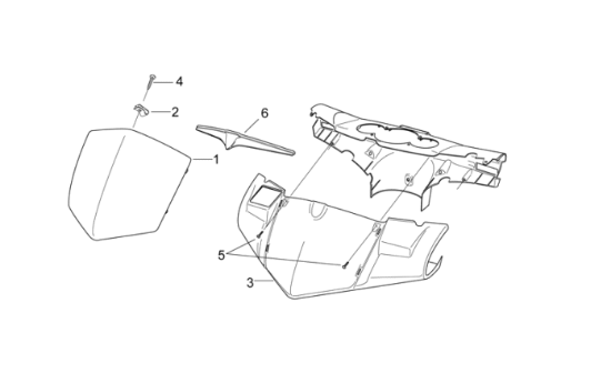 Εικόνα της ΚΛΙΠΣ SR50/SPORT CITY 125-200-250-AP8202449