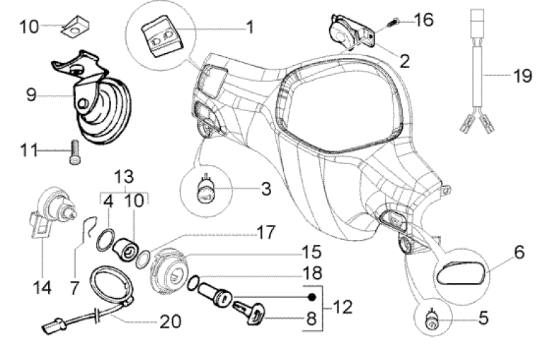 Εικόνα της ΚΛΕΙΔΑΡΙΑ ΤΙΜ Χ8-Χ9 125-BEV 200-500 ΣΕΤ-576552