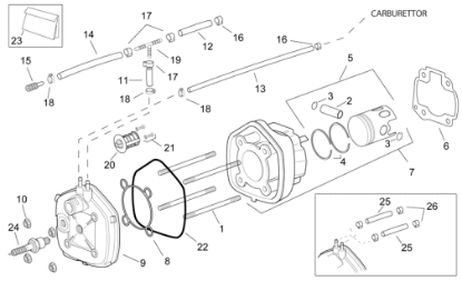 Εικόνα της ΘΕΡΜΟΣΤΑΤΗΣ ΚΕΦ SCOOTER 50<>125-AP8206383