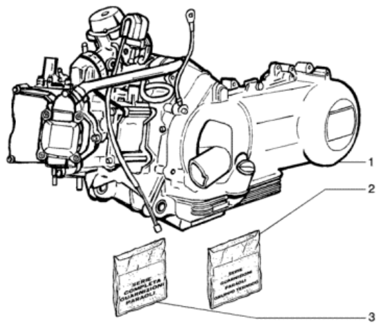 Εικόνα της ΚΙΝΗΤΗΡΑΣ BEVERLY 125 RST 4T/4V E2-CM1211105