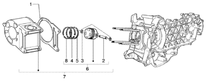 Εικόνα της ΕΛΑΤΗΡΙΟ ΠΙΣΤ R1 SC 125CC 4T ΚΑΤΩ-487996