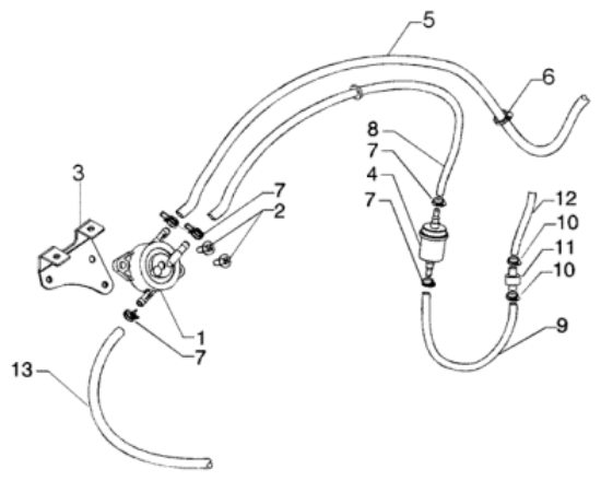 Εικόνα της ΒΑΛΒΙΔΑ ΑΝΕΠΙΣΤΡΟΦΗ BEV-VESPA GT-X8-TYP-AP8104594