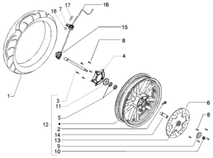 Εικόνα της ΑΞΟΝΑΣ ΜΠΡΟΣ ΤΡΟΧΟΥ BEVERLY RST-Χ10-5993576