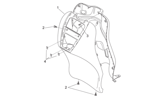 Εικόνα της ΚΛΙΠΣ SR50/SPORT CITY 125-200-250-AP8202449