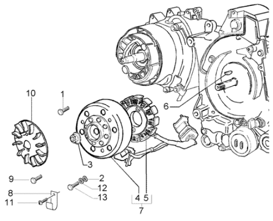 Εικόνα της ΒΟΛΑΝ VESPA EΤ4 4Τ 150 ΚΟΜΠΛΕ-826484