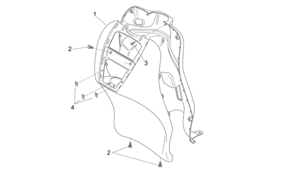 Εικόνα της ΚΛΙΠΣ SR50/SPORT CITY 125-200-250-AP8202449