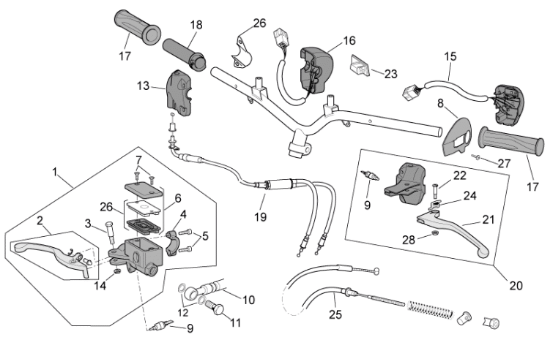 Εικόνα της ΤΡΟΜΠΑ ΦΡ VESPA GT 200-LX-S ΔΕΞΙΑ ±-CM074904