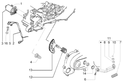 Εικόνα της ΜΙΖΑ SCOOTER 50cc 2T CIF-KR070040