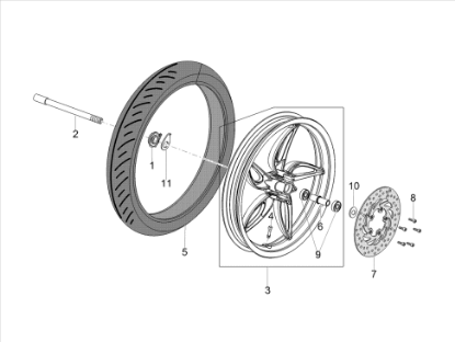 Εικόνα της ΑΠΟΣΤΑΤΗΣ ΤΡΟΧΟΥ ΜΠΡ ΕΣΩΤ SCAR 50-100-AP8225306