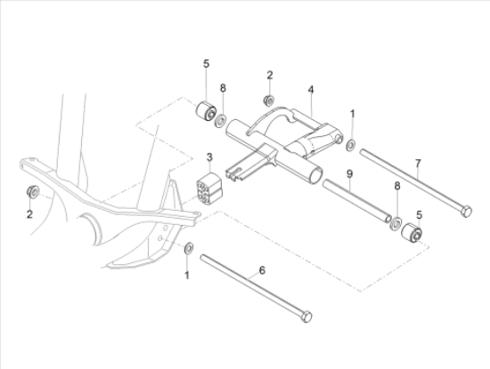 Εικόνα της ΛΑΣΤΙΧΟ ΒΑΣΗΣ ΚΙΝΗΤΗΡΑ SCAR 100 4T-AP8220399