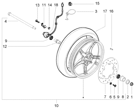 Εικόνα της ΔΑΓΚΑΝΑ ΠΙΣΩ ΦΡ RUΝ 50-STALK-NRG POW-56194R