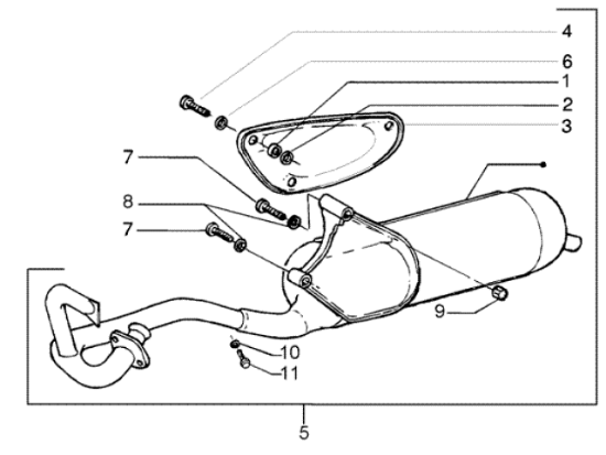 Εικόνα της ΕΞΑΤΜΙΣΗ GILERA RUNNER 50 RST-POWDD CAT-B0187005