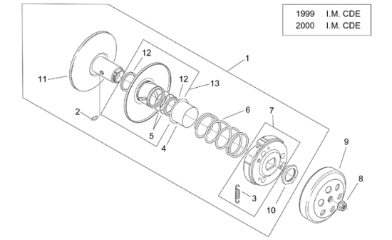 Εικόνα της ΕΛΑΤΗΡΙΟ ΚΟΜΠΛΕΡ SCARABEO 50 `01-04/SR 5-AP5RMR000087