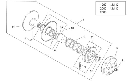 Εικόνα της ΕΛΑΤΗΡΙΟ ΚΟΜΠΛΕΡ SCARABEO 50 `01-04/SR 5-AP5RMR000087