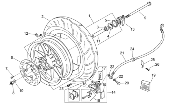 Εικόνα της ΒΙΔΑ M8X25-AP8152287