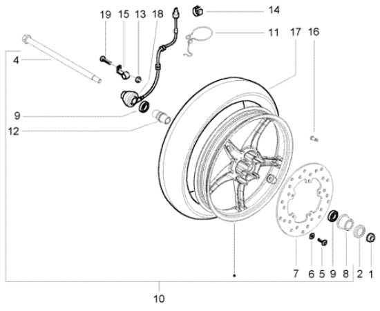 Εικόνα της ΛΑΜΑΚΙ ΣΤΗΡΙΞΗΣ ΝΤΙΖΑΣ ΚΟΝΤΕΡ RUNNER RST-639426