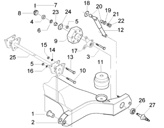 Εικόνα της ΒΙΔΑ M10X1,25X90-262125