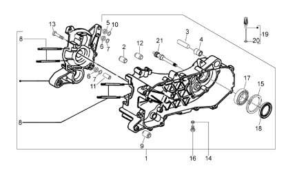 Εικόνα της ΑΞΟΝΑΣ ΔΙΑΦΟΡΙΚΟΥ FLY50 4T/100-LIB50 14Δ-480848