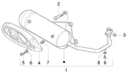 Εικόνα της ΒΙΔΑ ΒΑΣΗΣ ΕΞΑΤΜ SCOOTER M8x75-845591