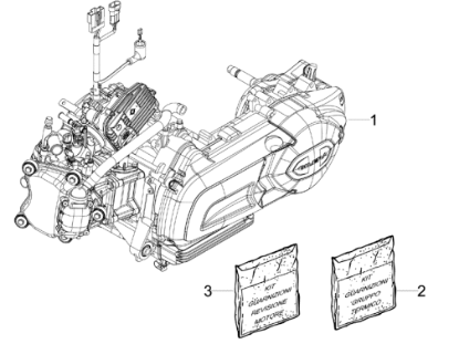 Εικόνα της ΣΕΤ ΦΛΑΝΤΖΕΣ SCOOTER 125-150 4T 09>-497554