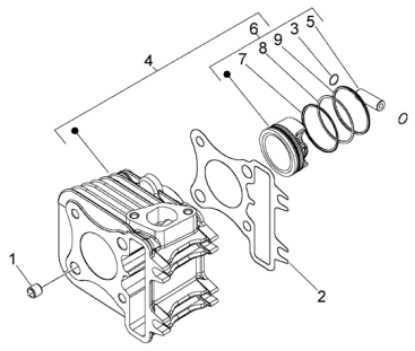 Εικόνα της ΕΛΑΤΗΡΙΟ ΠΙΣΤ STD SC 50 CC 4T ΑΝΩ-969215