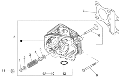 Εικόνα της ΒΑΛΒΙΔΑ ΕΞΑΓΩΓΗΣ SCOOTER 50 4T 2V 16,11-969239