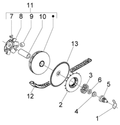 Εικόνα της ΠΛΑΚΑΚΙ ΑΣΦΑΛΕΙΑΣ SCOOTER 50 C13-C18-C19-8770756