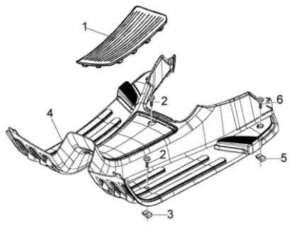 Εικόνα της ΠΑΤΩΜΑ VESPA LX ΜΑΥΡΟ GRAF 79/A-62212440ND