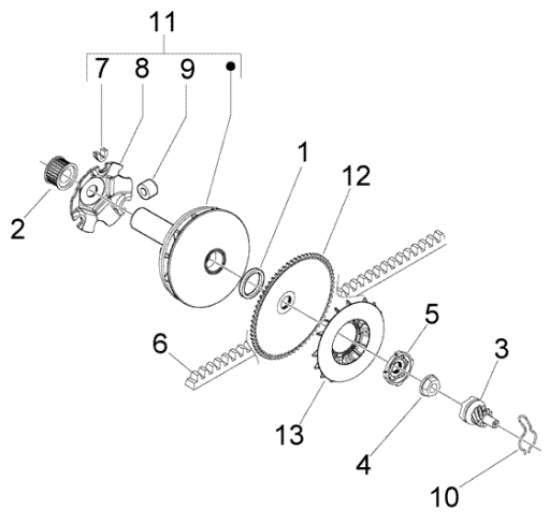 Εικόνα της ΠΛΑΚΑΚΙ ΑΣΦΑΛΕΙΑΣ SCOOTER 50 C13-C18-C19-8770756