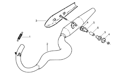 Εικόνα της ΕΛΑΤΗΡΙΟ ΕΞΑΤΜΙΣΗΣ RX/MX 50-SX 125-AP8101259