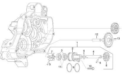 Εικόνα της ΓΡΑΝΑΖΙ ΤΡ ΝΕΡΟΥ RS-RX-CLAS 125 Ζ=28/13-AP0634035